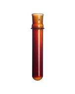 Amber glass test tube