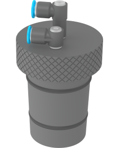 Stopper for foam cylinder