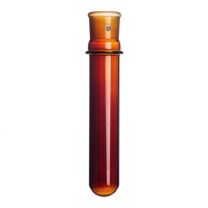 Amber glass test tube